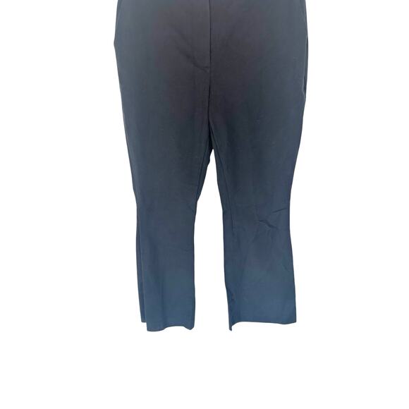 Boden Black Office Business Career Work Cropped Flare Trousers Pants‎ Size 8 - Picture 6 of 12
